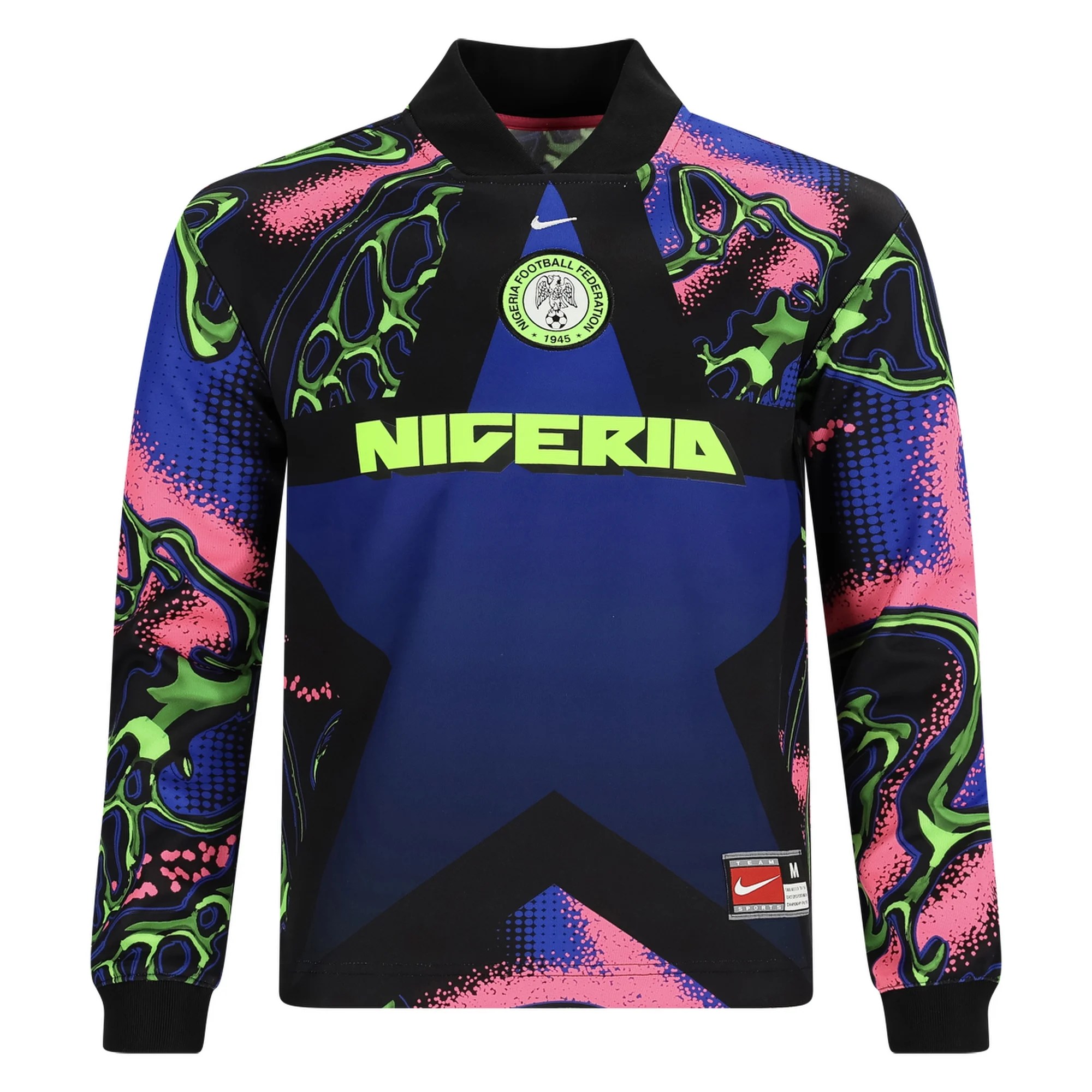 Nigeria 2025/26 Nike Long Sleeve Goalkeeper Jersey