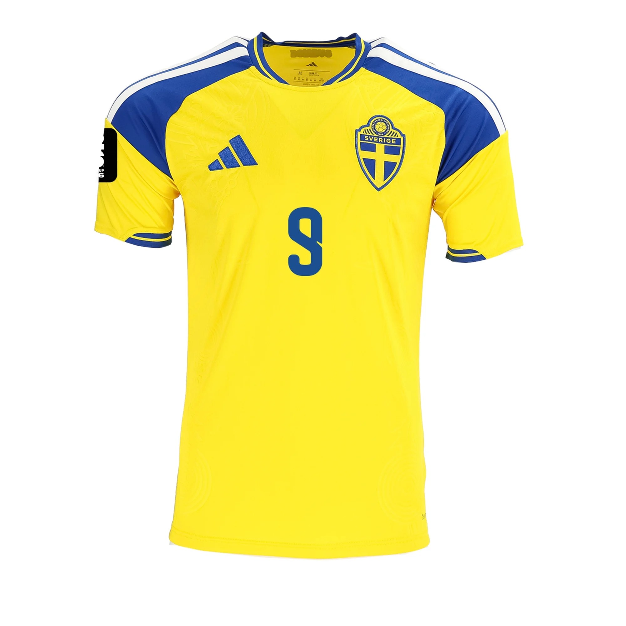 Alexander Isak Sweden 2026/27 Adidas Authentic Home Jersey