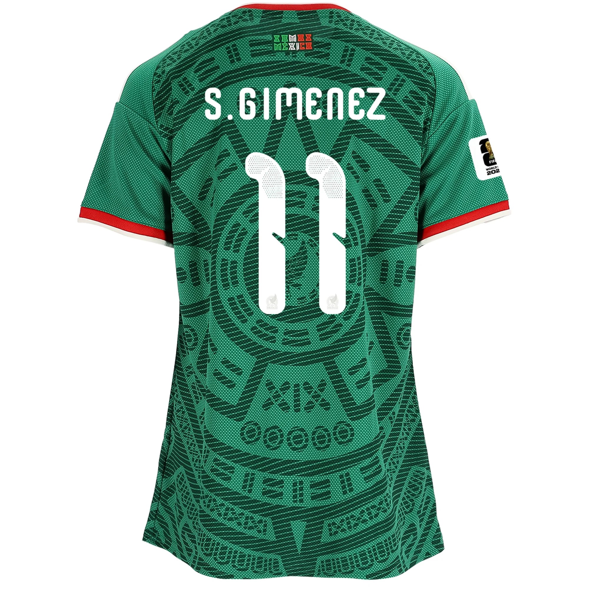 Santiago Giménez Mexico 2026/27 Adidas Women’s Home Jersey