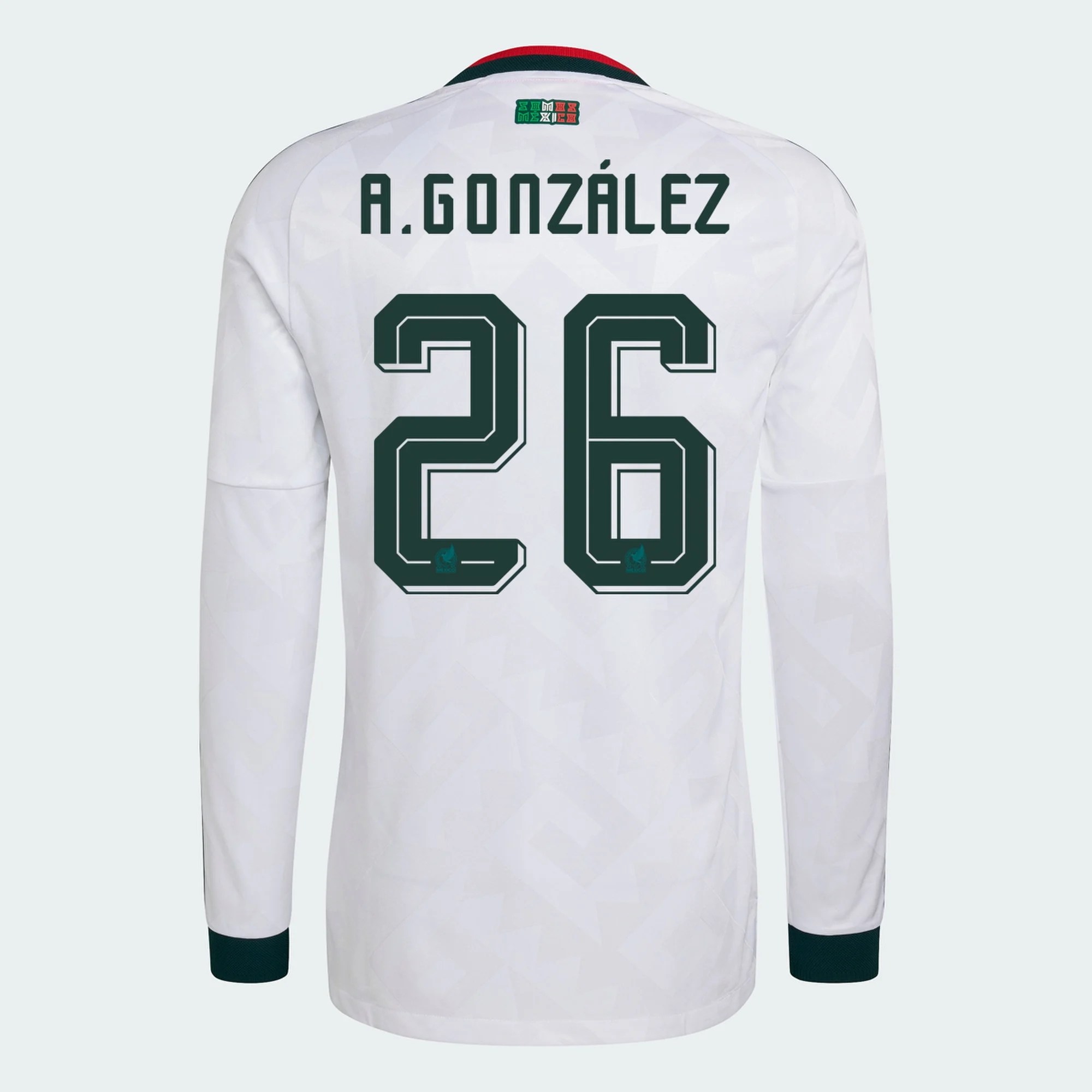 Hormiga Mexico 2026/27 Adidas Long Sleeve Authentic Away Jersey