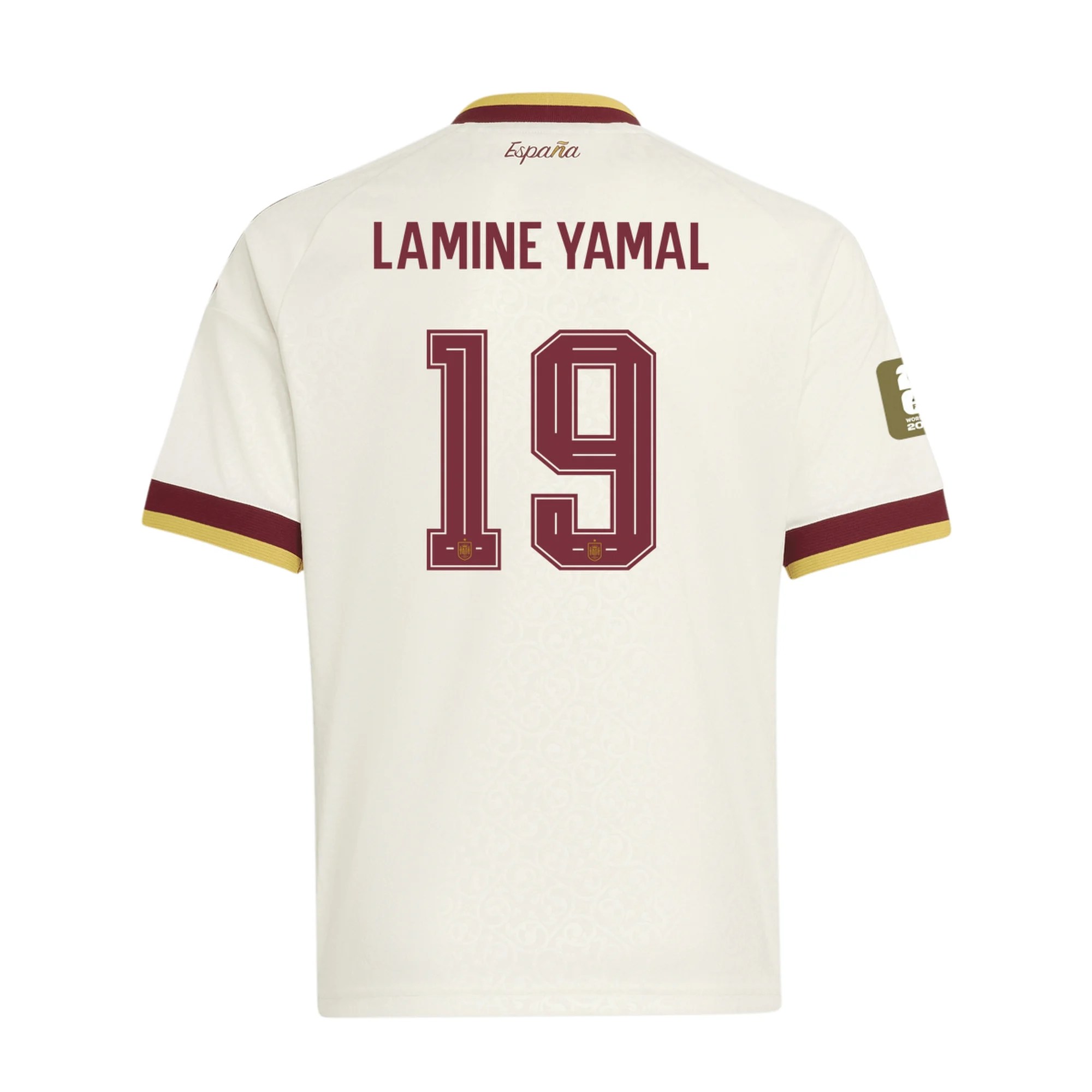 Lamine Yamal Spain 2026/27 Adidas Youth Away Jersey