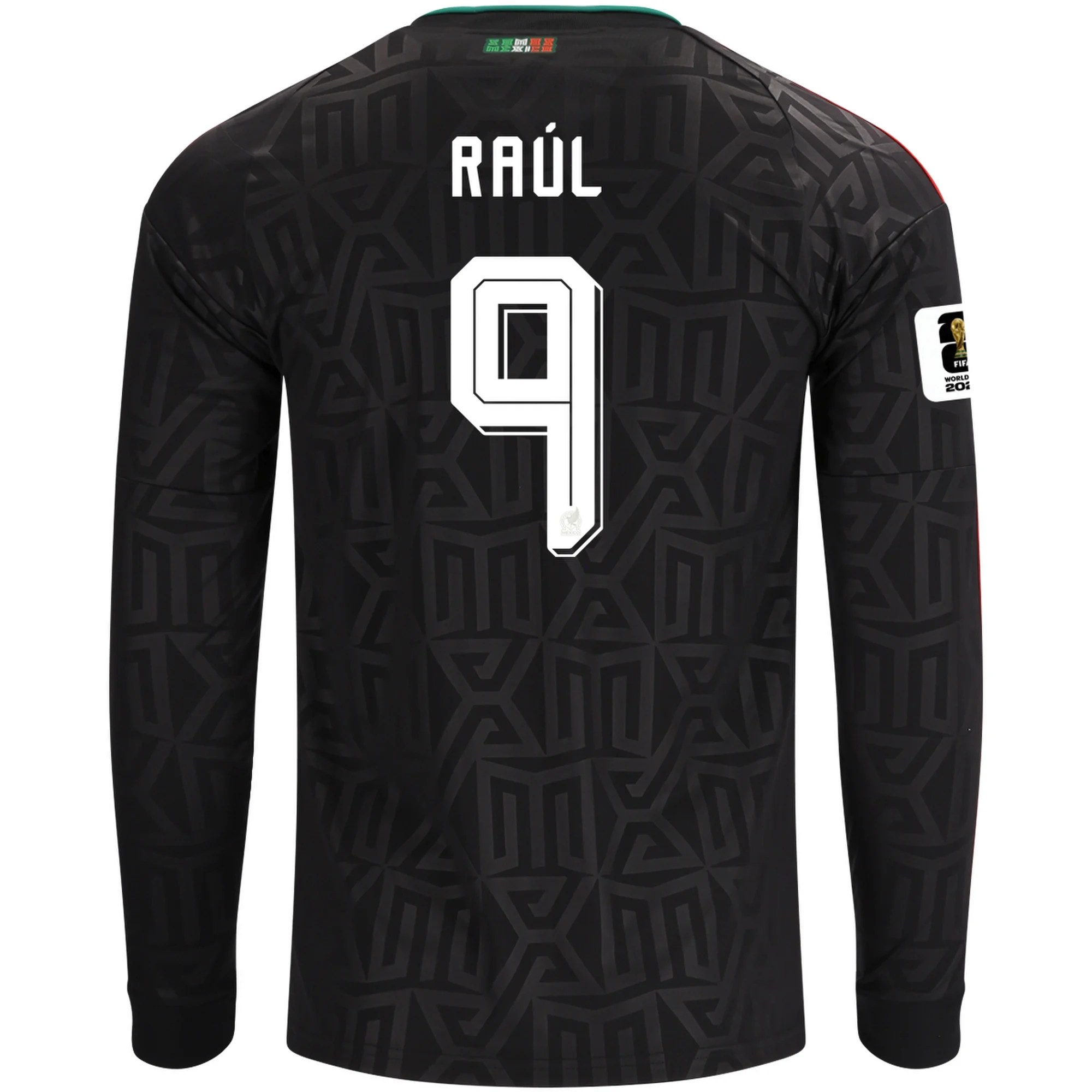 Raul Jimenez Mexico 2026 Adidas Long Sleeve Authentic Third Jersey