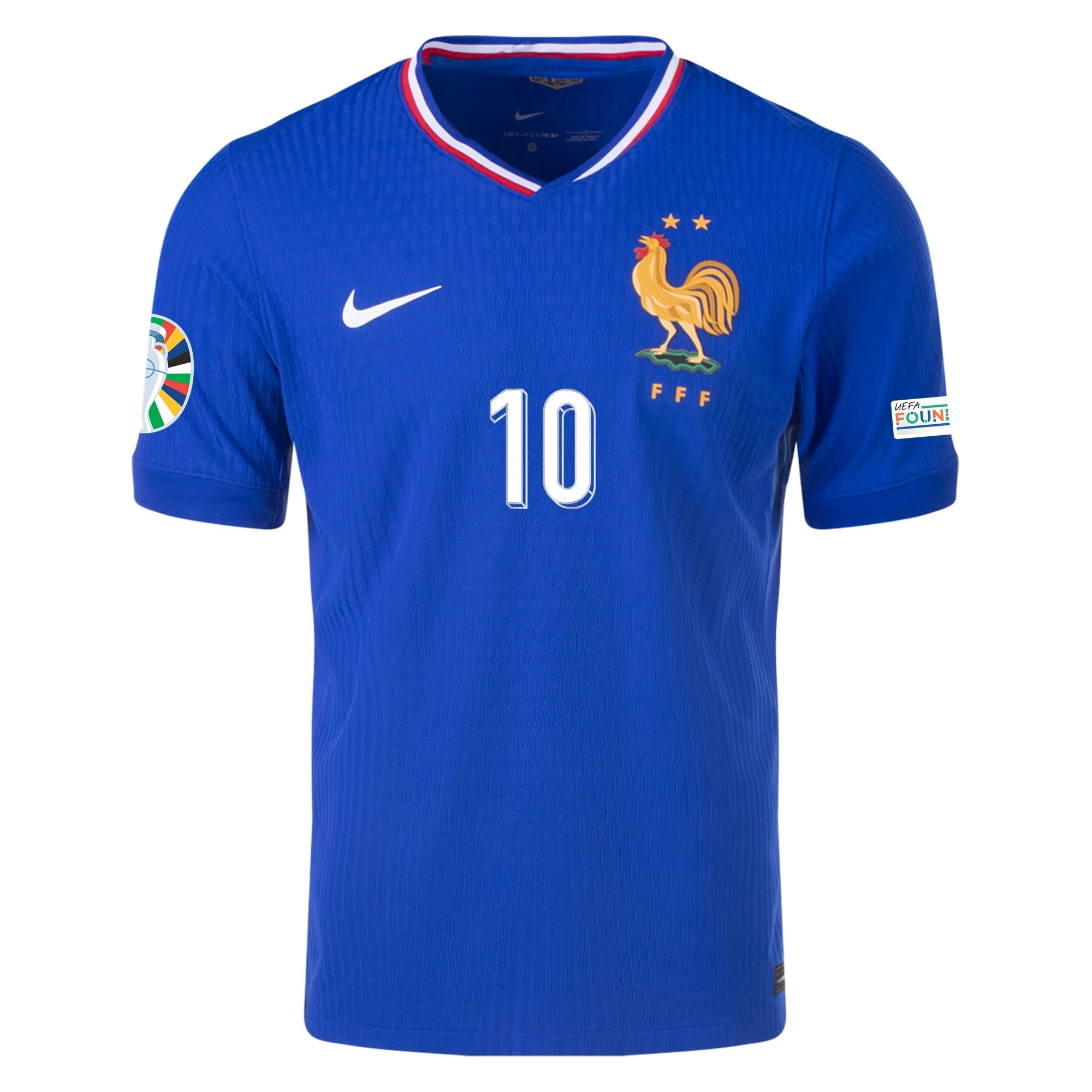 Kylian Mbappe France 2024/25 Nike Authentic Home Jersey