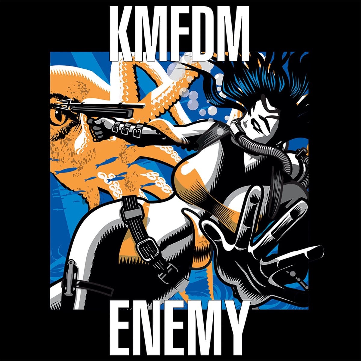 KMFDM Release Enemy Title Track From 2026 Album Kmfdm Enemy 