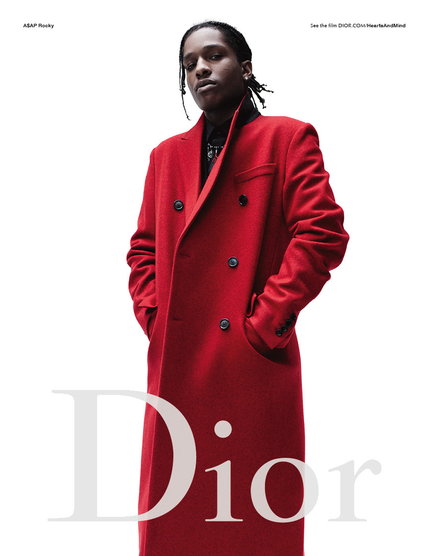 A$AP Rocky Leads Dior Homme Campaign | Sidewalk Hustle