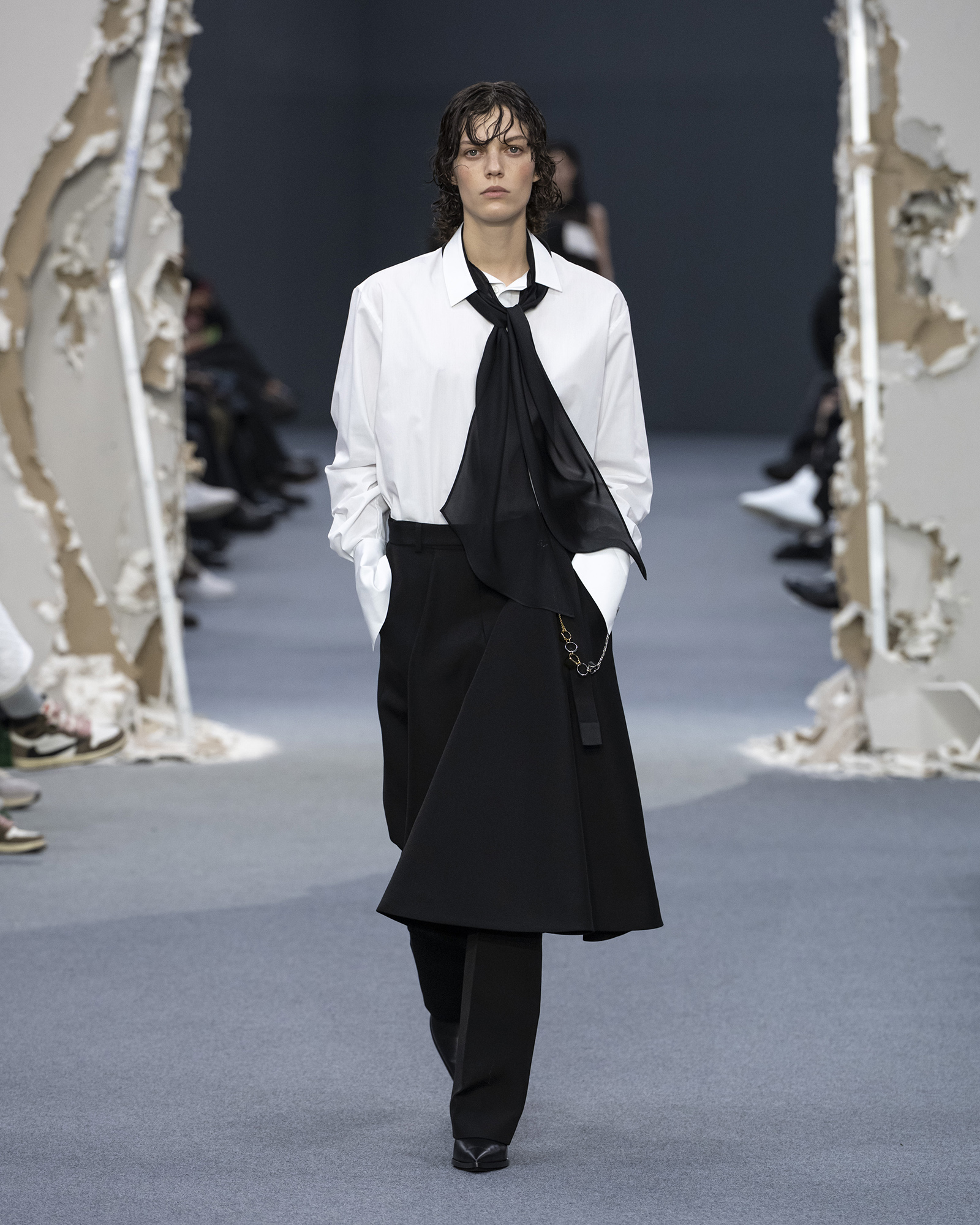 sacai Perfects the Art of Destruction for Autumn Winter 2026