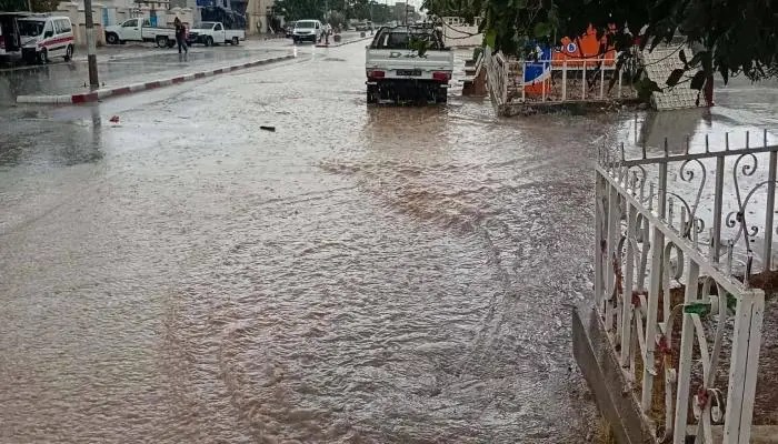 وفاة طفل غرقا في وادي الروحية بمكثر إثر أمطار غزيرة