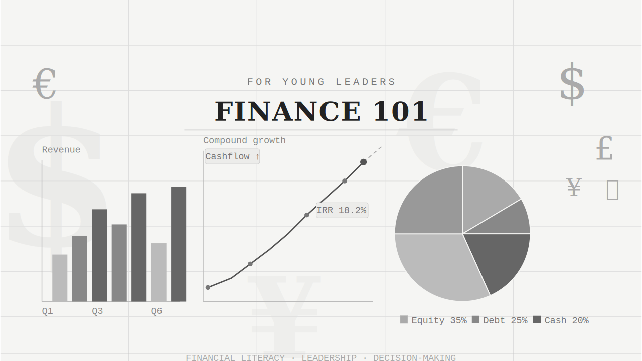 Finance 101 for Emerging and Young Leaders