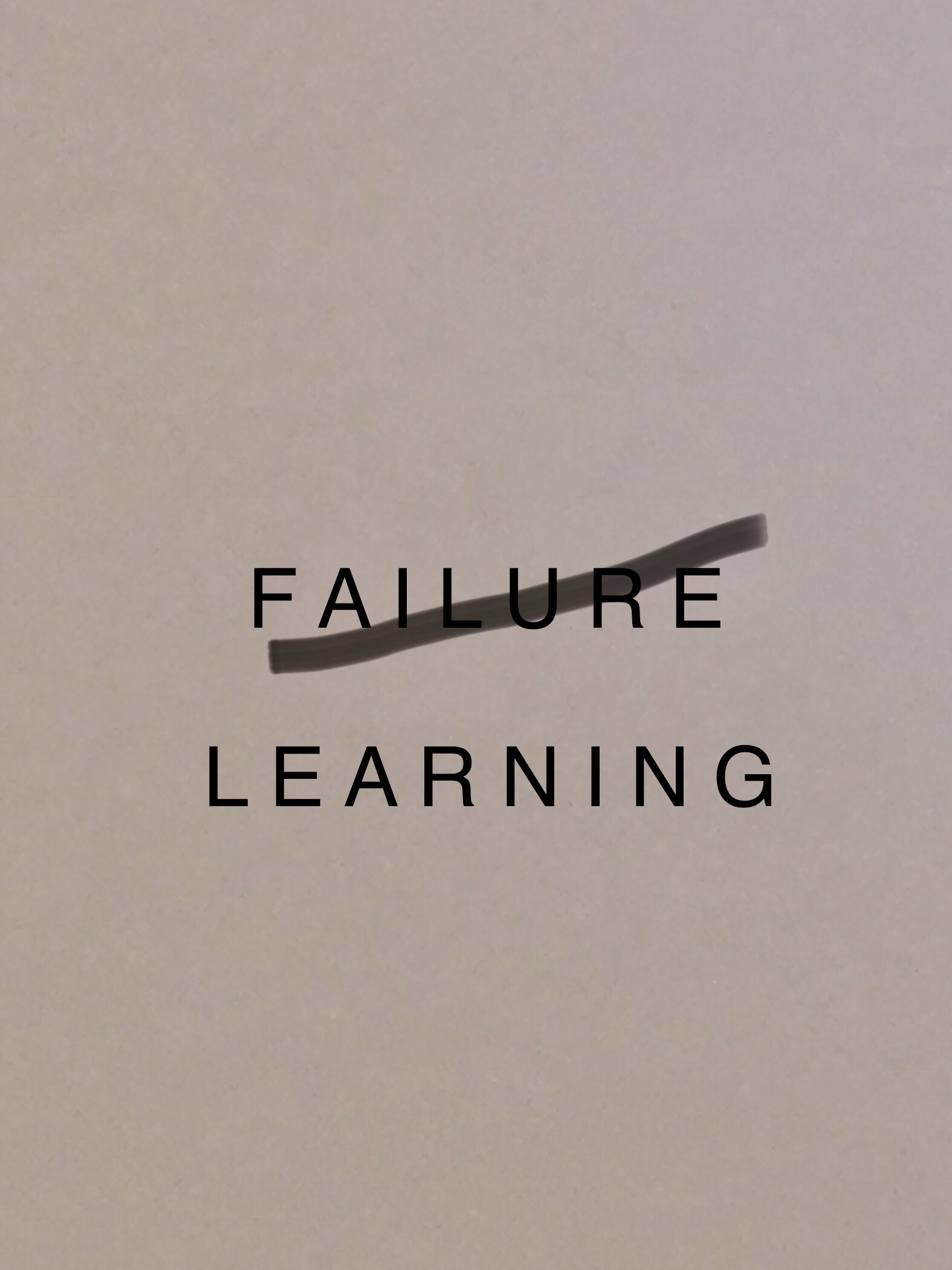 learn failure