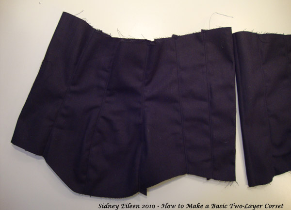 How to Make a Basic Two-Layer Coutil Corset, by Sidney Eileen