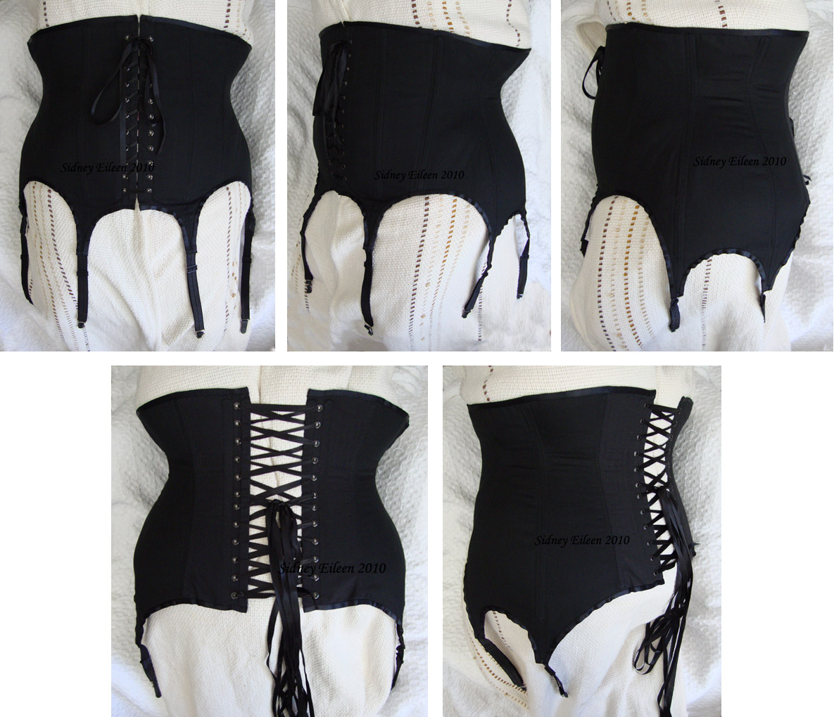 PlusSize Tight Lacing with Garters By Sidney Eileen