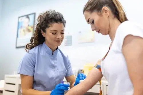 preganancy blood test