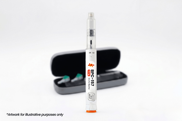 BPC-157 peptide injector pen for peptide therapy at home in Dubai