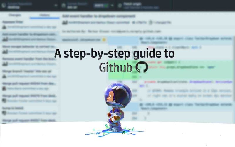 How To Use Github Step By Step Guide - Landscape Illustration Collection - 4K Quality