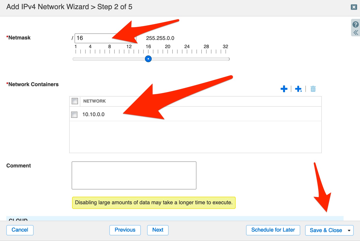 10.10.0.0/16 network
