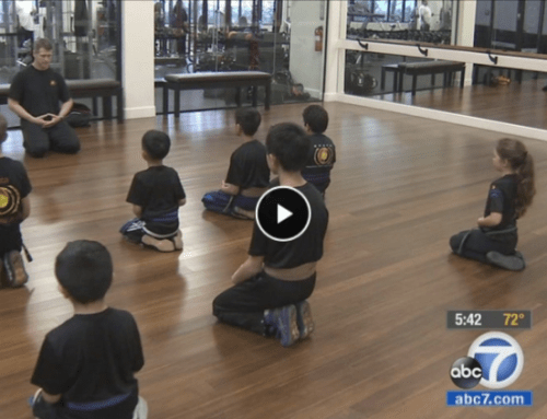 Movement & Mindfulness through Meditation, Taught to Kids in Martial Arts Program