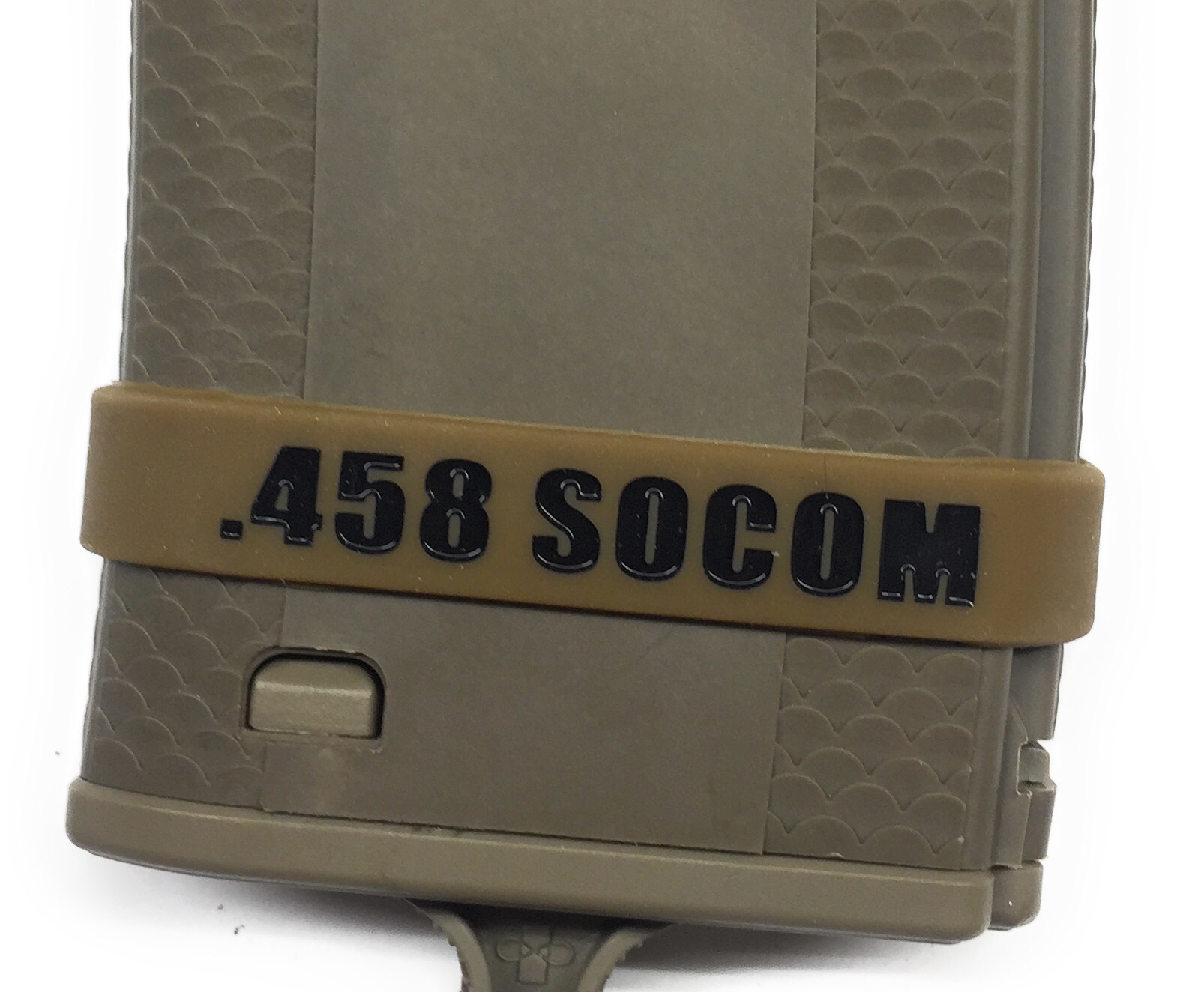 10 Pack 458 SOCOM Magazine ID Bands - Thick Rubber Identifier Markers