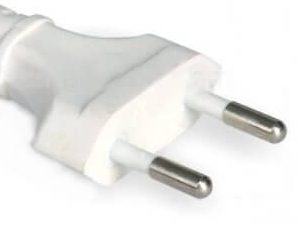 תקע של מכשיר שאינו דורש הארקה