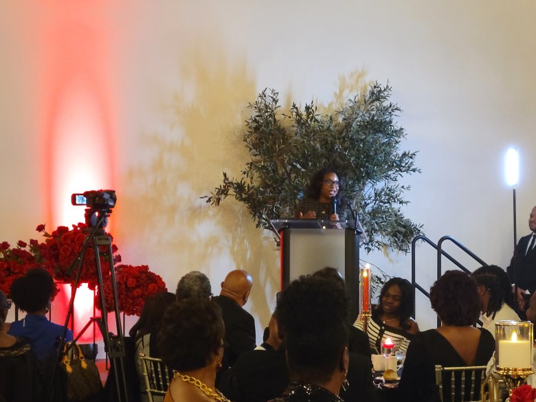 Rep. Emilia Sykes, D-Akron, told the sold-out crowd at the launch of the Black Chamber of Commerce Summit County
