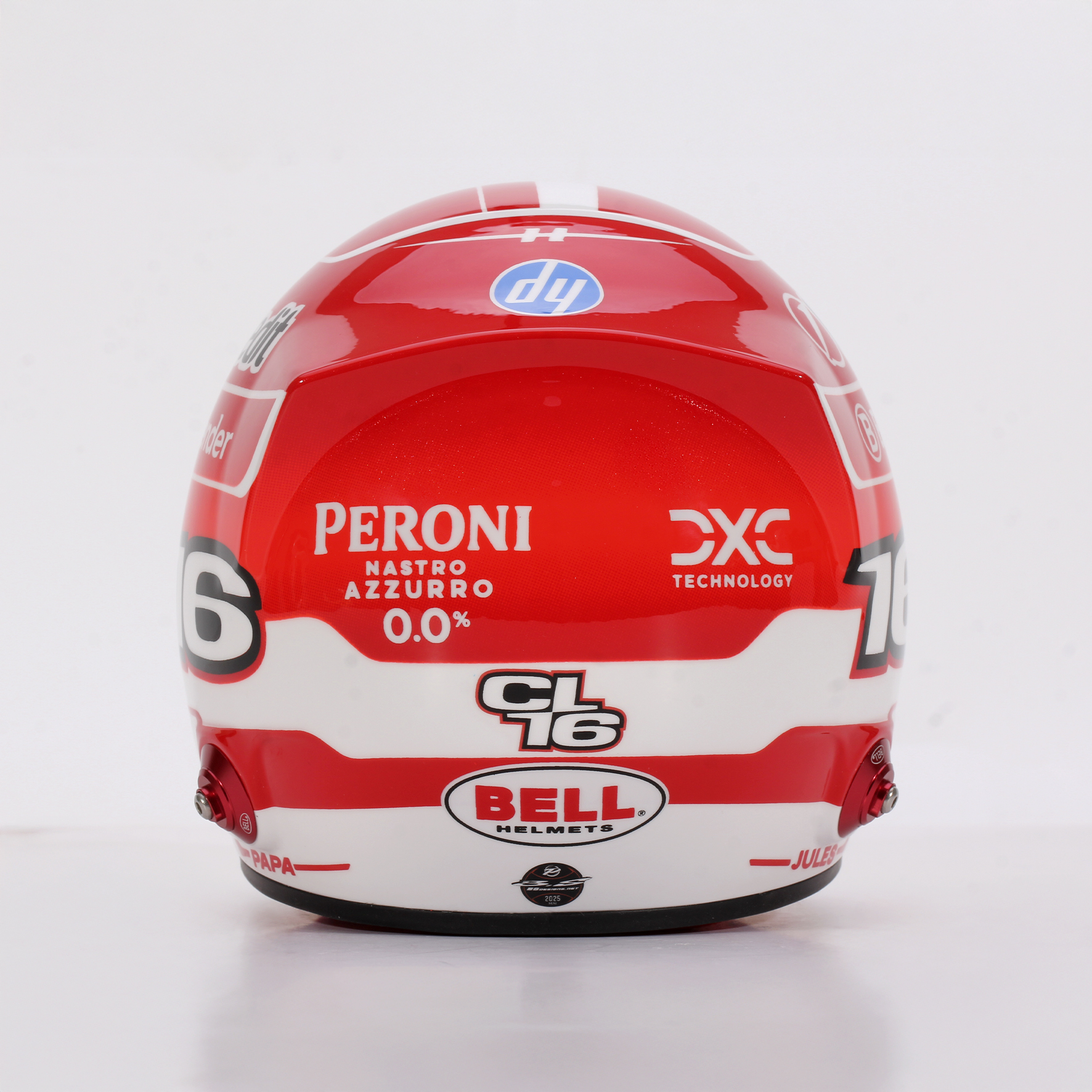 Charles Leclerc 2025 1/2ヘルメット ルクレール Charles Leclerc 2025 1:2 Scale Helmet - Autographed Collectables