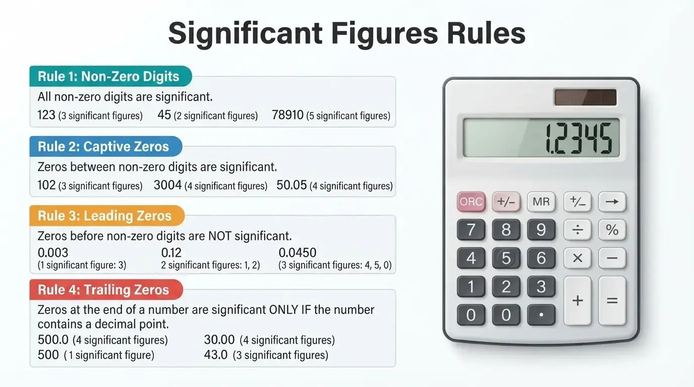 Significant Figures Rules