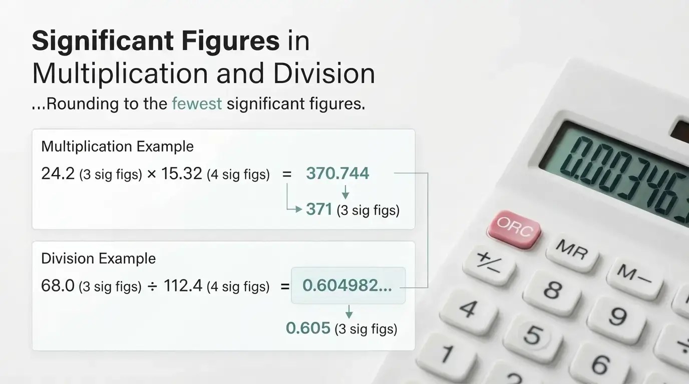 Significant Figures in Multiplication and Division
