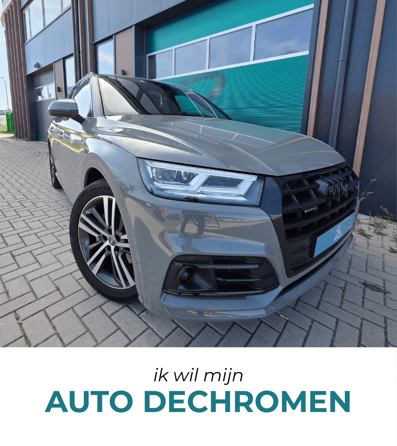 dechrome, ontchromen, chrome delete, chrome weghalen, signklus, twente, hengelo, chrome wrappen