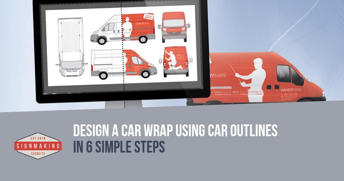 One way per person, based on 1, 2 or 4 people travelling (as indicated) on the same booking. Using A Car Outline To Design A Car Wrap In 6 Simple Steps Sign Making Secrets