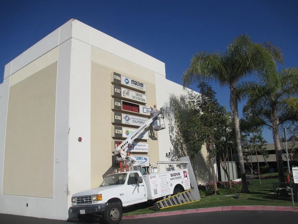 If your business has no employees. Blog: Clark Pest Control Building Signs - Signs For San Diego