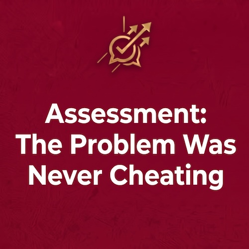 PN17: Assessment - The Problem Was Never Cheating