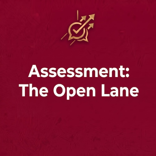 PN20: Assessment - The Open Lane