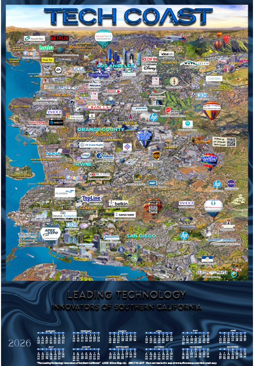 Tech Coast 2026 Silicon Maps Tech Coast 
