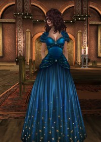 fairy princess tale dress gowns playing deviance fairytale dresses deluxe d1 second night silksofsecondlife