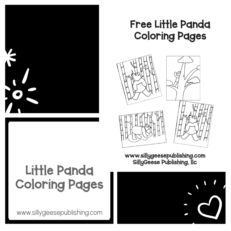 Little Panda Coloring Pages: Free Printables for Kids and Panda Lovers