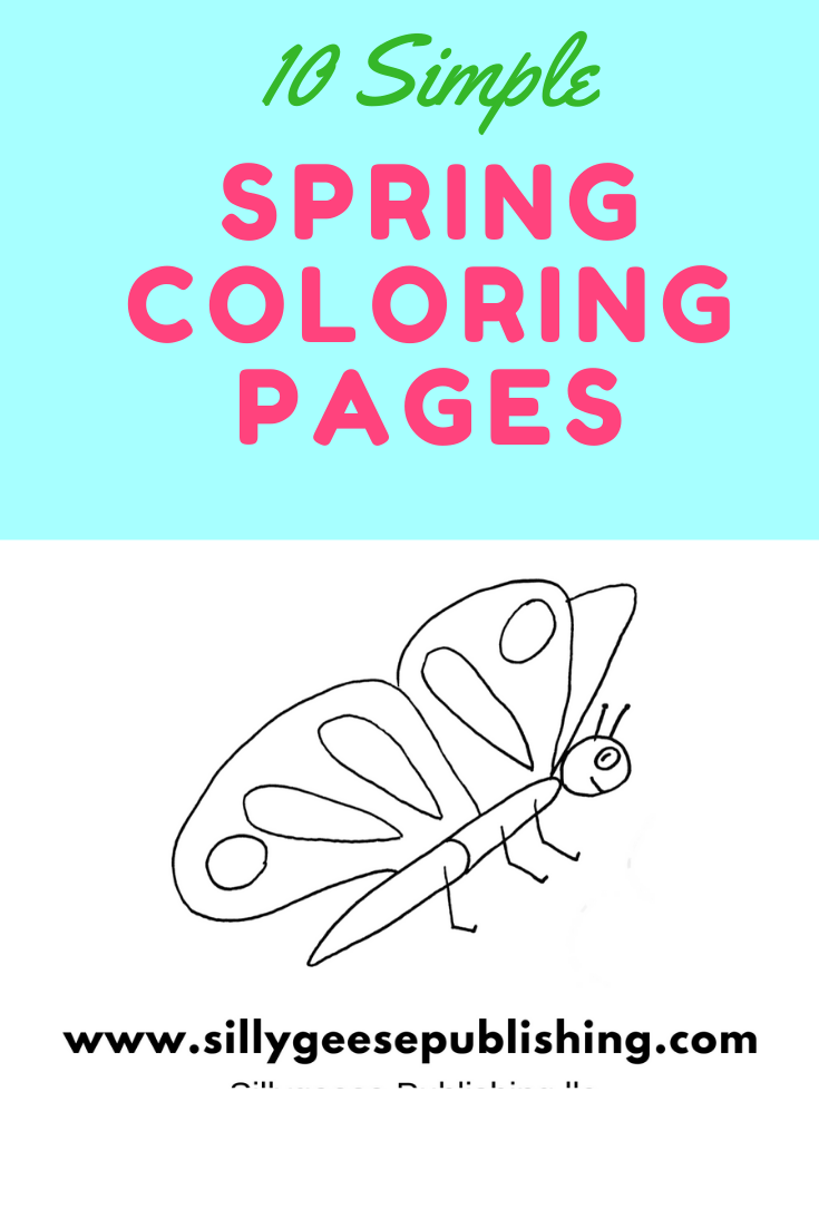 Free Printable Seasonal Spring Coloring Pages