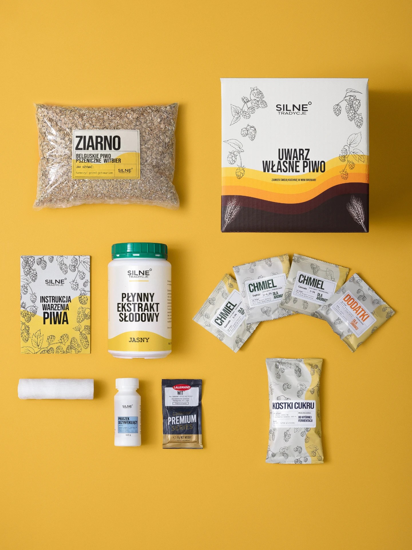 Zestaw uzupełniający do warzenia piwa „Witbier”