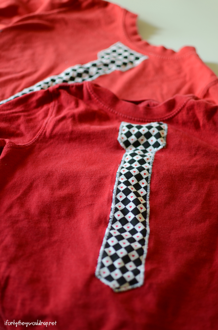 pattern tie on pattern shirt