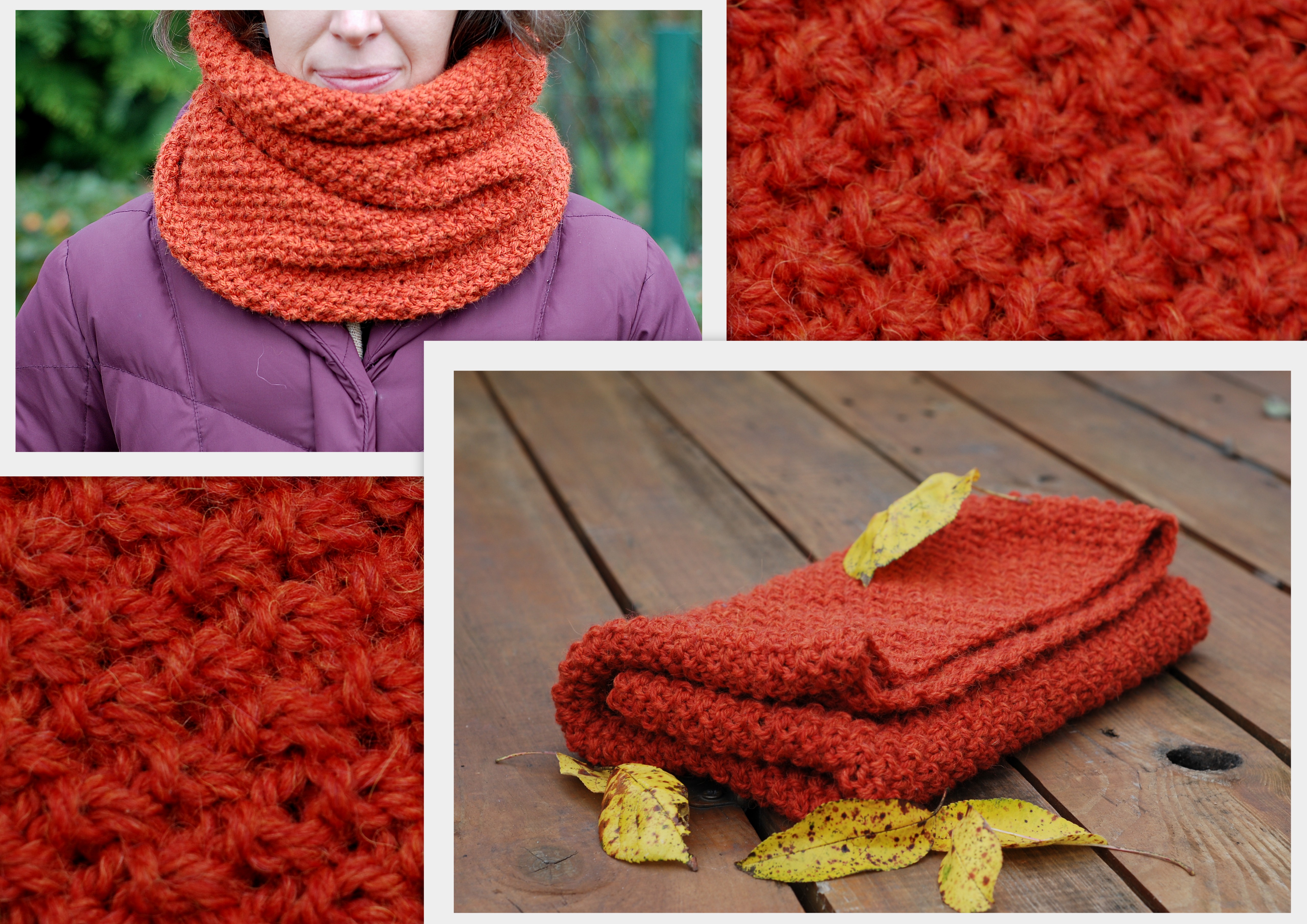 Šalikas-gobtuvas, 65% vilna, 35% alpakos vilna