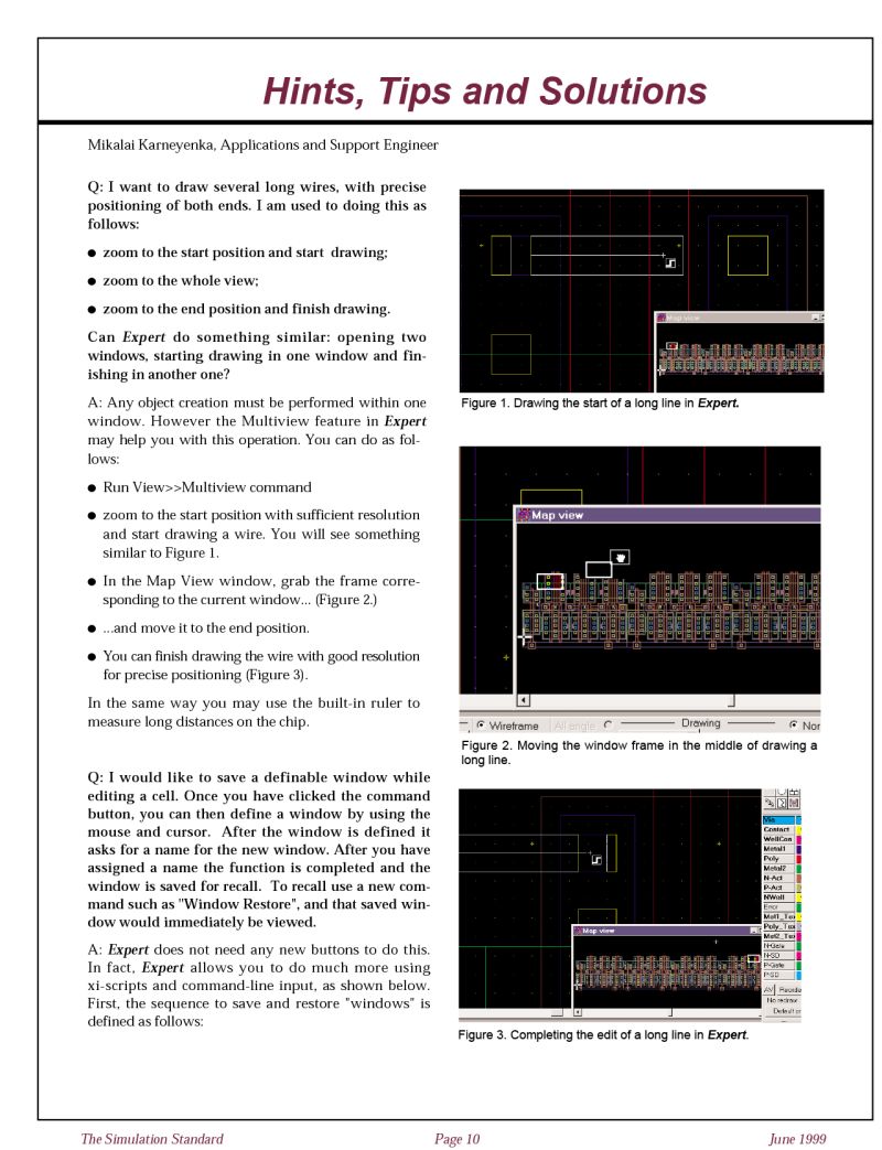 Hints Tips May 1999 Silvaco - Space Illustration Collection - Full HD Quality