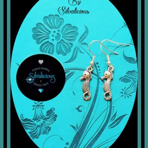 Seahorse Charm Earrings