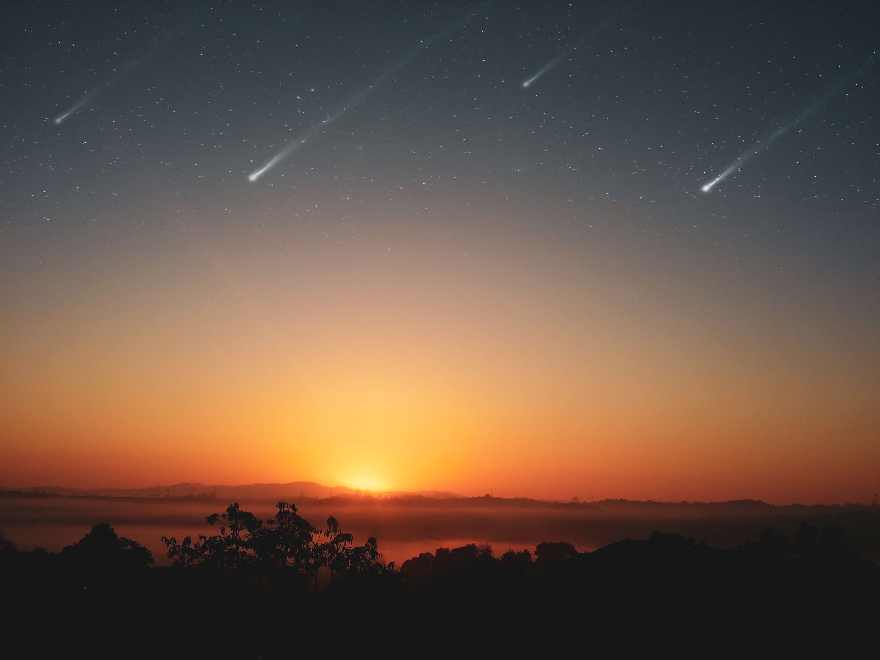 photo of sky during sunset