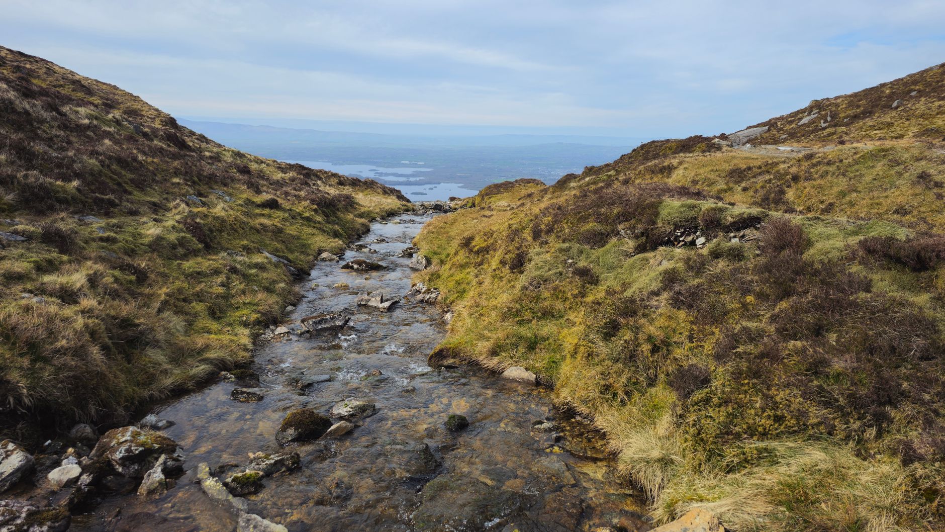 serene mountain stream in kerry ireland