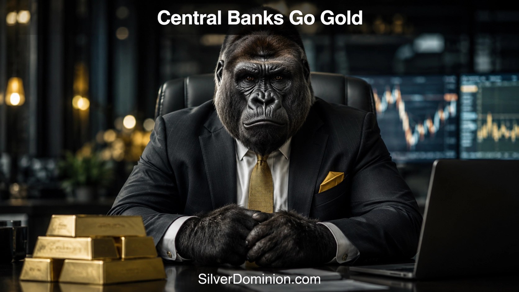 Central Banks Want to Keep Increasing Gold Reserves