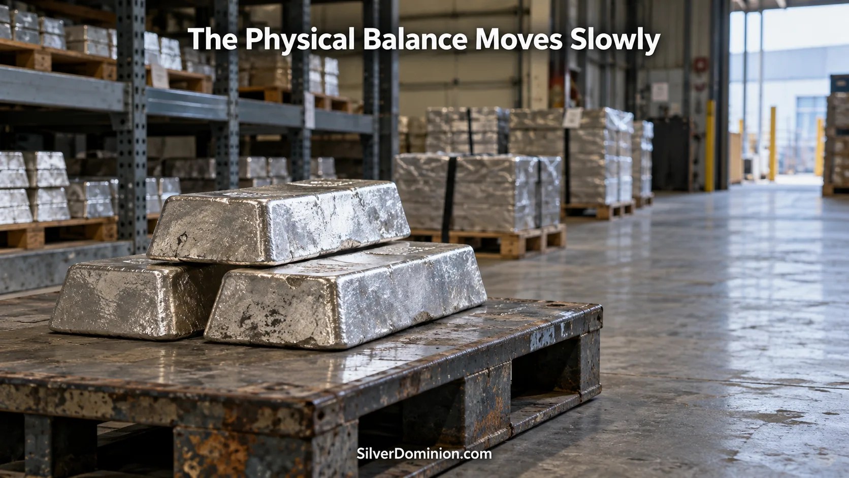 Silver’s Price Is Moving Faster Than Its Supply