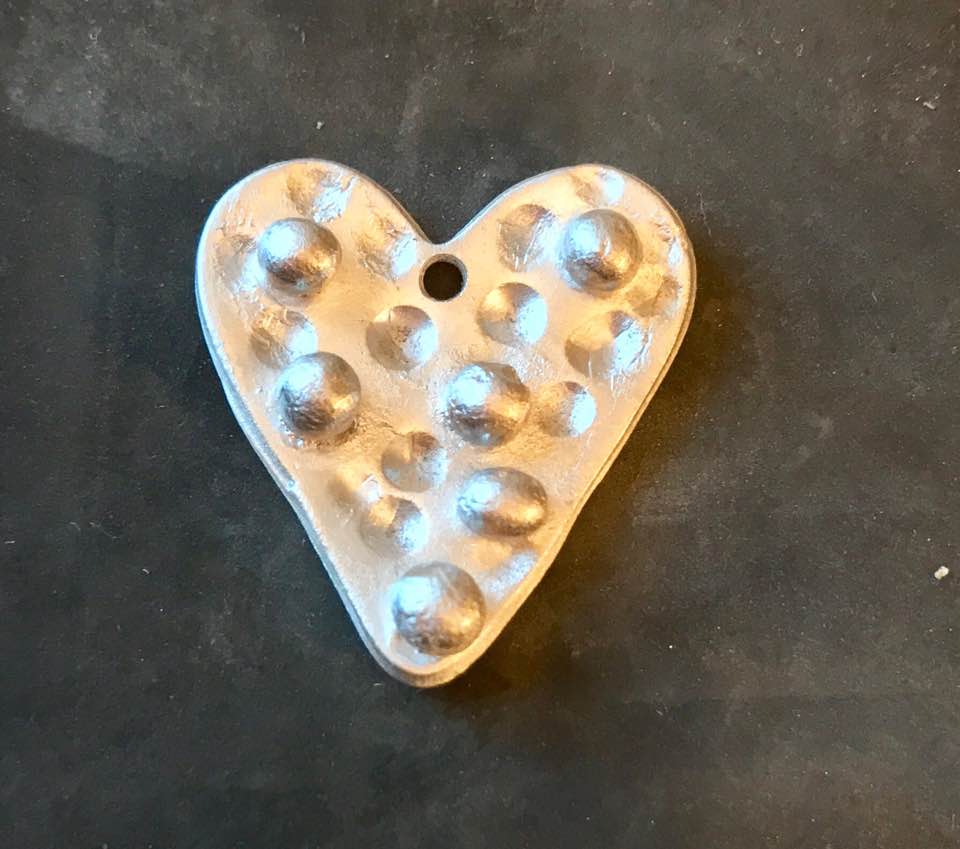 Art Clay Silver: After firing and sanding