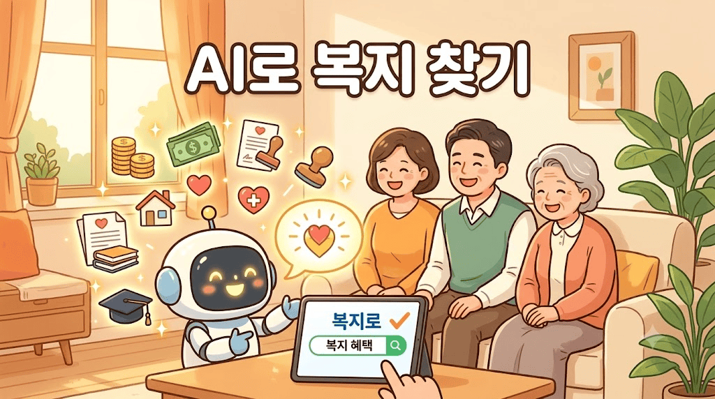 AI한테 물어보면 내가 받을 복지 혜택을 찾아준다고요? — 복지로·챗봇 AI 활용법
