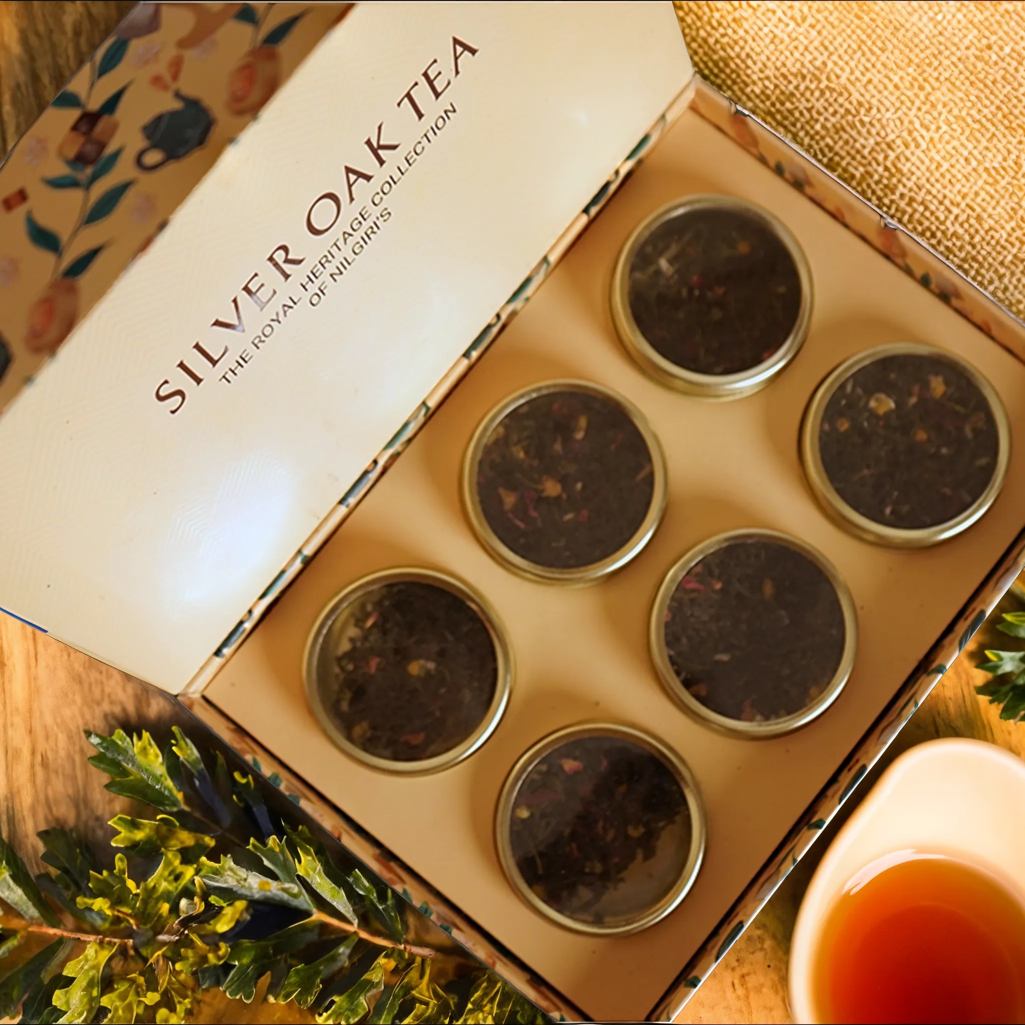 Nilgiri's 6 Flavoured Herbal Teas| Tea Dust | Silver Oak Tea Factory Ooty