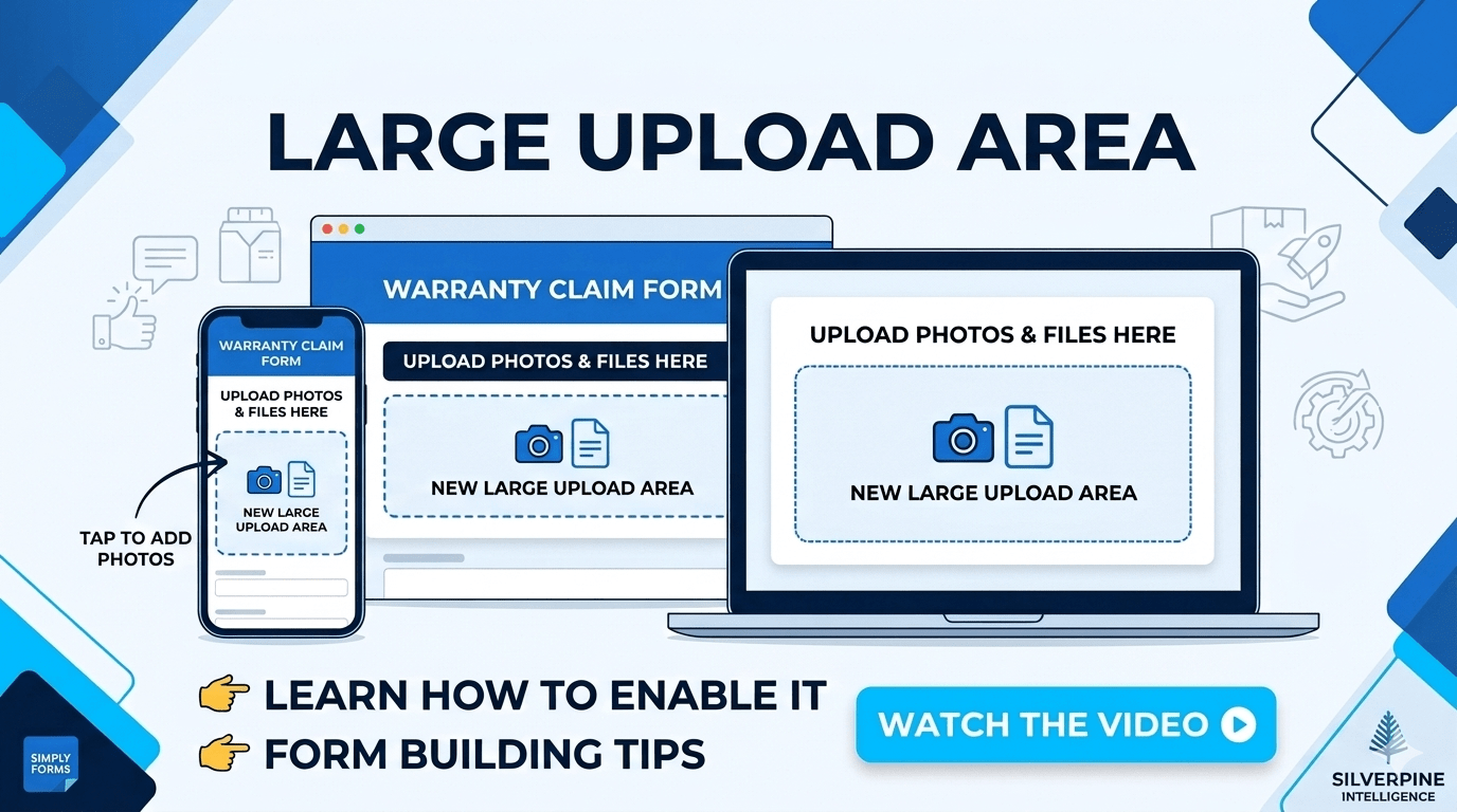 Large Upload Area