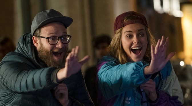Roger and Theron are Funny in Political Comedy “Long Shot”