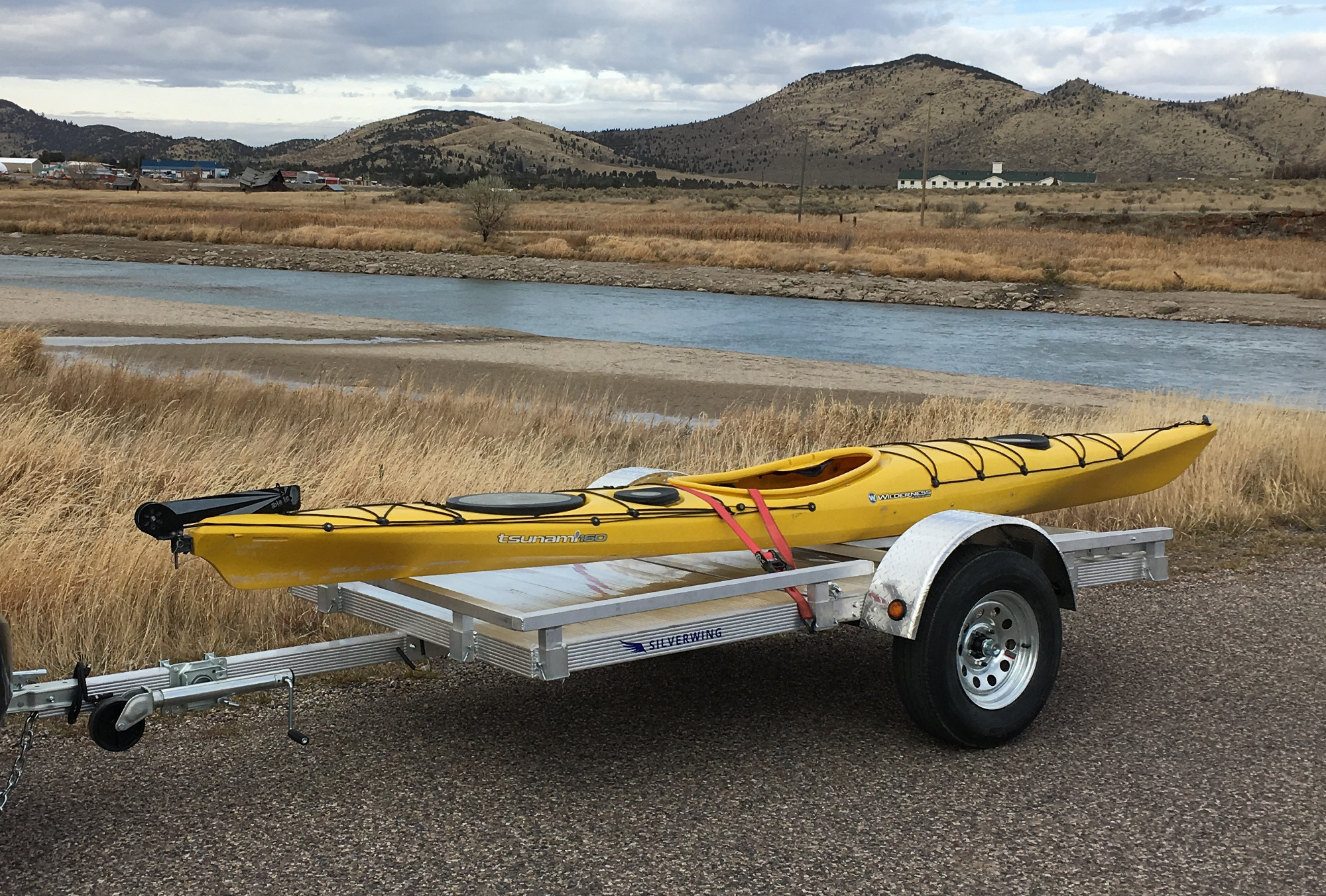 aluminum utility trailer 5x9 sw9f